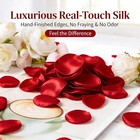 Awardsen 400pcs Pink Rose Petals Fake Slik Flower Petals For Wedding Artificial 