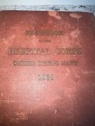 Pre Ww2 Hc Book  Handbook Of The Hospital Corp Us Navy 1939 Original Medical