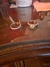 Diamond Engagement Ring 1 25 Ct And Wedding Band Size 5 Pre Owned
