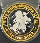 Red Cloud Sioux Limited Native American Series Silver Strike Casino Coin