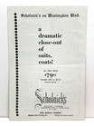 1960 Vtg Booklet magazine On Stage  The World Of Suzie Wong Schubert Theatre