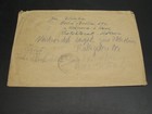 Czechoslovakia 1942 Unter Betschwa Registered Cover Fold Rough Edges  40770