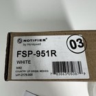 Notifier Honeywell Fsp-951r White Fire Alarm Photoelectric Smoke Detector New