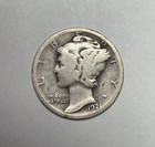 1921 10c Mercury Dime 90  Silver