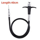 40 70 100cm Center Locking Cord Shutter Release Cable Auto Lock Camera Photo Qw