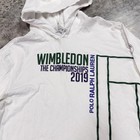 Wimbledon Shirt Mens Xl White Tennis 2019 Polo Ralph Lauren Long Sleeve Hooded