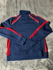 Speedo Swim Team Warm-up Jacket Size  Large Track Usa Spandex Water Polo