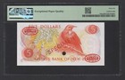 New Zealand 5 Dollars Nd 1967-68  P165as  specimen  Uncirculated Grade 66