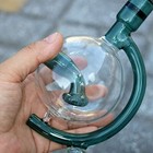 8 Inch Glass Bong Glass Water Pipe Smoking Hookahs Ball Filter Bongs