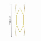 10pcs Spring Hanging Plate Hook 6 8 10 12inch W-type Invisible Spring Hanging Us