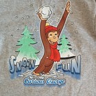 Curious George Boys 4t 2pc Pants Set Gray Long Sleeve Shirt   Blue Pants Pockets
