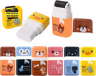6   pack Animal   theme Cute Pencil Erasers With Cleanup Roller   Shaving Case     Fun