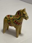 Vintage Nils Olsson Wooden Hand Painted Swedish Dahlia Horse Brown Made Sweden