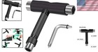 Skate Tool All-in-one  Skateboard Tool Roller Skate Tool T Tool For Skateboard 