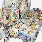 1 lb Full  1  Ball Mason Jar Mystery Lot All Wearable Jewelry Guc Necklaces Etc 