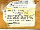 New Rexnord Omega 7300300 Hub Stock Bore 3 8x3 16 Keyway 4hsb 1-4 8 -stl