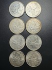 1968 Canada Silver Coin Caribou 25 Cents Quarter Lot - Precious Metal Investment