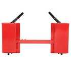 New Skid Steer Quick Attach Conversion Adapter W  Adjustable Cross Brace 4000lbs