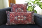 Pattern Handmade Kilim Cushion Cover 18  X  pack Of 1   Red 