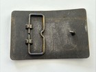Vintage Black Powder Brass Belt Buckle