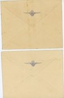 P102 02 X2 Hong Kong June 1949 First Regular Illustrated Flight Covers To Sydney