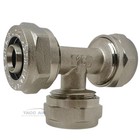 Rapidair Maxline Compressed Air Piping System 1 2  Equal Tee Fitting M8010