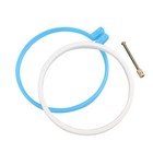 5 Pcs Embroidery Hoop Round Imitated Adjustable Circle Frames Decorative