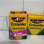Crayons Crayons Vintage 1990 24 Count Lot Of 4 In Boxes
