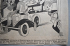 1960s Caricaturist Al Hirshfeld 1965 Theatre Act Newspaper Clipping Print Ad