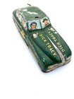 Vintage Dick Tracy Tin Litho Wind Up Police Squad Car Ww2 Marx Toy 1950s As Is