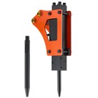 Attachments For Mini Excavator Ripper Rake Auger Bucket Thumb Clips Quick Hitch