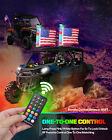 2024 Newest Thick Led Whip Spiral Chasing Rgb 2ft Fat Whip Light For Polaris Utv