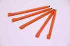 5x Original Nintendo Dsi Xl Ll Twl-004 Orange Standard Slot In Stylus Touch Pen
