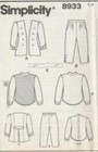Vintage Rare Htf Simplicity Style Pattern 8933 Boys Frock Suit Uncut Sz 5 6 7 8