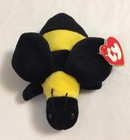 Ty Beanie Baby Bumble The Bee - Rare Early Gen Tags -    Teenie Bumble  Vintage 