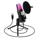 Usb Computer Professional Condenser Pc Microphone For Windows mac Plug   Play