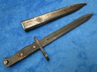 Rare Original Vintage Indonesia Military Sp  1 Knife Bayonet And Scabbard