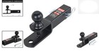 864209 3 In 1 Atv utv Trailer Hitch Towing Ball Mount With 2 Inch 2  Receiver