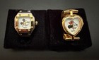 Vintage  japan Movt   Mickey And Minnie  Mouse  Ring Watches