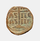 Byzantine Anonymous Follis  Christ Portrait  Romanus Iii  1028-1034ad