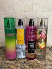 8 Pk -  Bath   Body Works Fine Fragrance Mist  Variety Of Scents  Lot Of 8