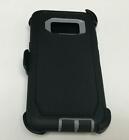 For Samsung Galaxy S8 s8 Plus Case With  belt Clip Fits Otterbox black gray