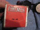 Vintage Fiber-metal Cutting Goggle Fm-h5 Steampunk Unused Look Brand New Shape