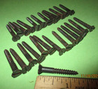 26--n o s  Black Oxide  Slotted Flat Head Steel Wood Screws  1 1 4  X  7 5 32 