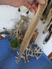 Rattlesnake Skin Prairie Rattle Snake Hide Dry Tanned Wrap Pen Blanks 25 In  F5