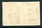 Canada 1932 Newfoundland 4   Rose Lake Imperf Pair Scott  189v Mint Q873