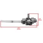 Caltric Fuel Tank Petcock For Honda Big Red Atc250es atc250sx 1985-1987