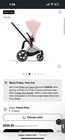 Cybex Platinum Priam   E-priam Seat Pack Peach Pink  2022-2025