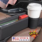 Cup Holder Gap Bag For Car Driver Leather Cup Holder Gap Bag Car Holder Gap Bag
