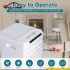 Evaporative Air Conditioner Fan For Auto-off  3 Speed Windowless Air Conditioner